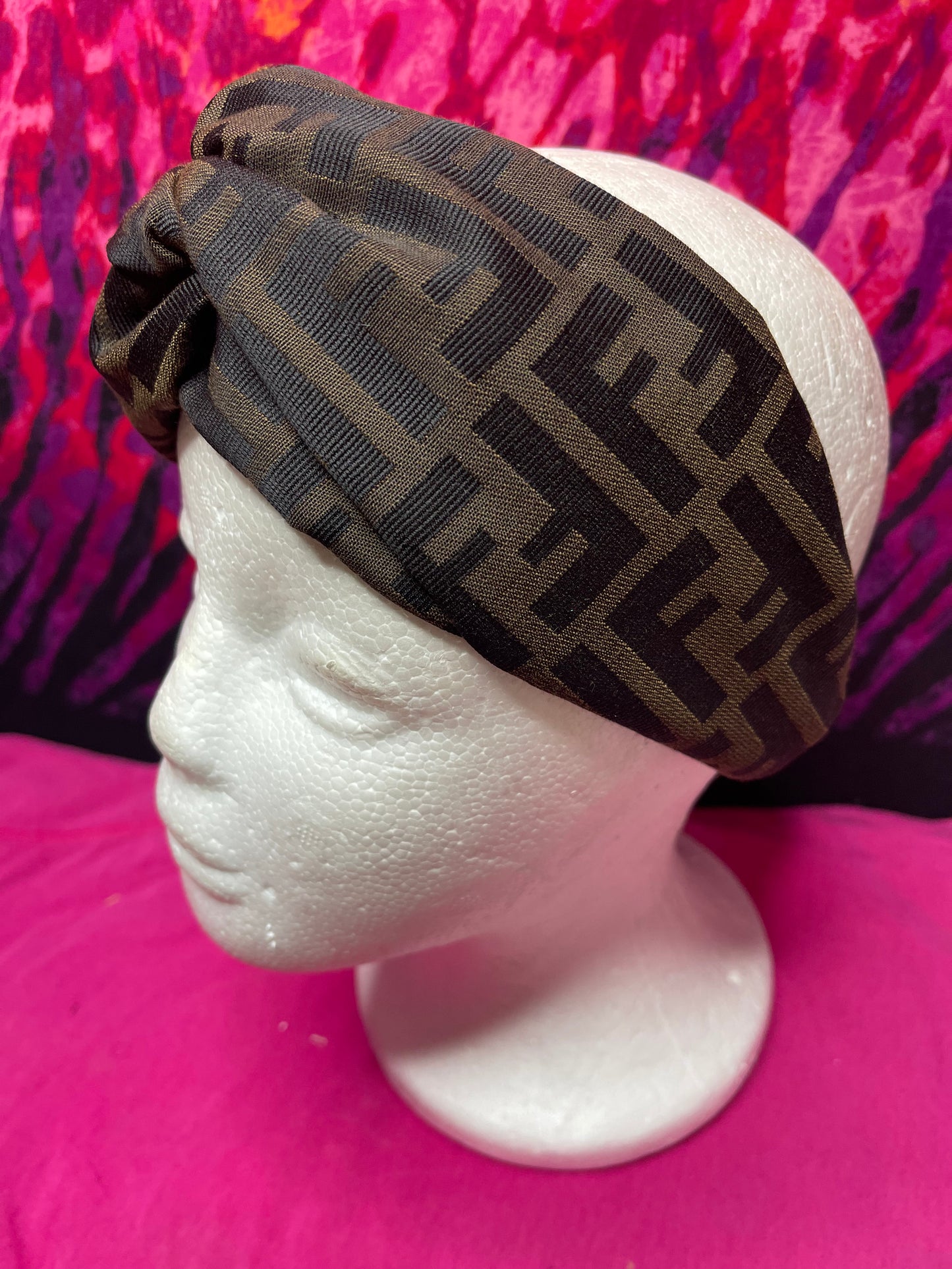 Designer Knotted Turban Twist