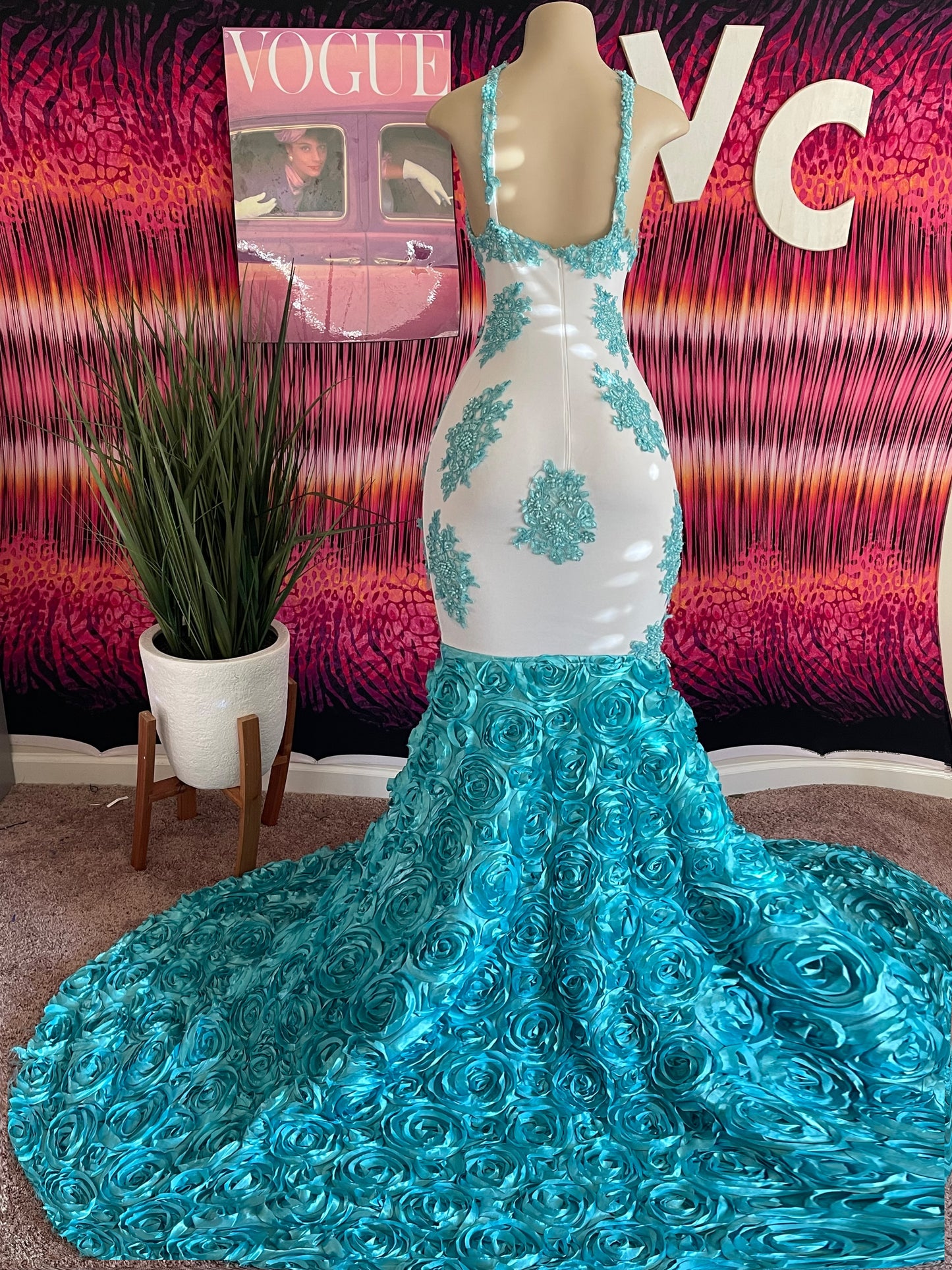 “SUMMER BREEZE” - VALENCIA COUTURE LLC (SEO) Gown Designer