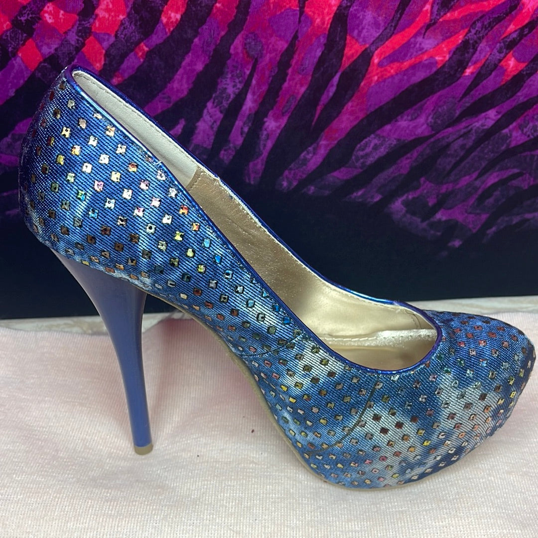 Kayleen Denim Blue - VALENCIA COUTURE LLC (SEO) Gown Designer