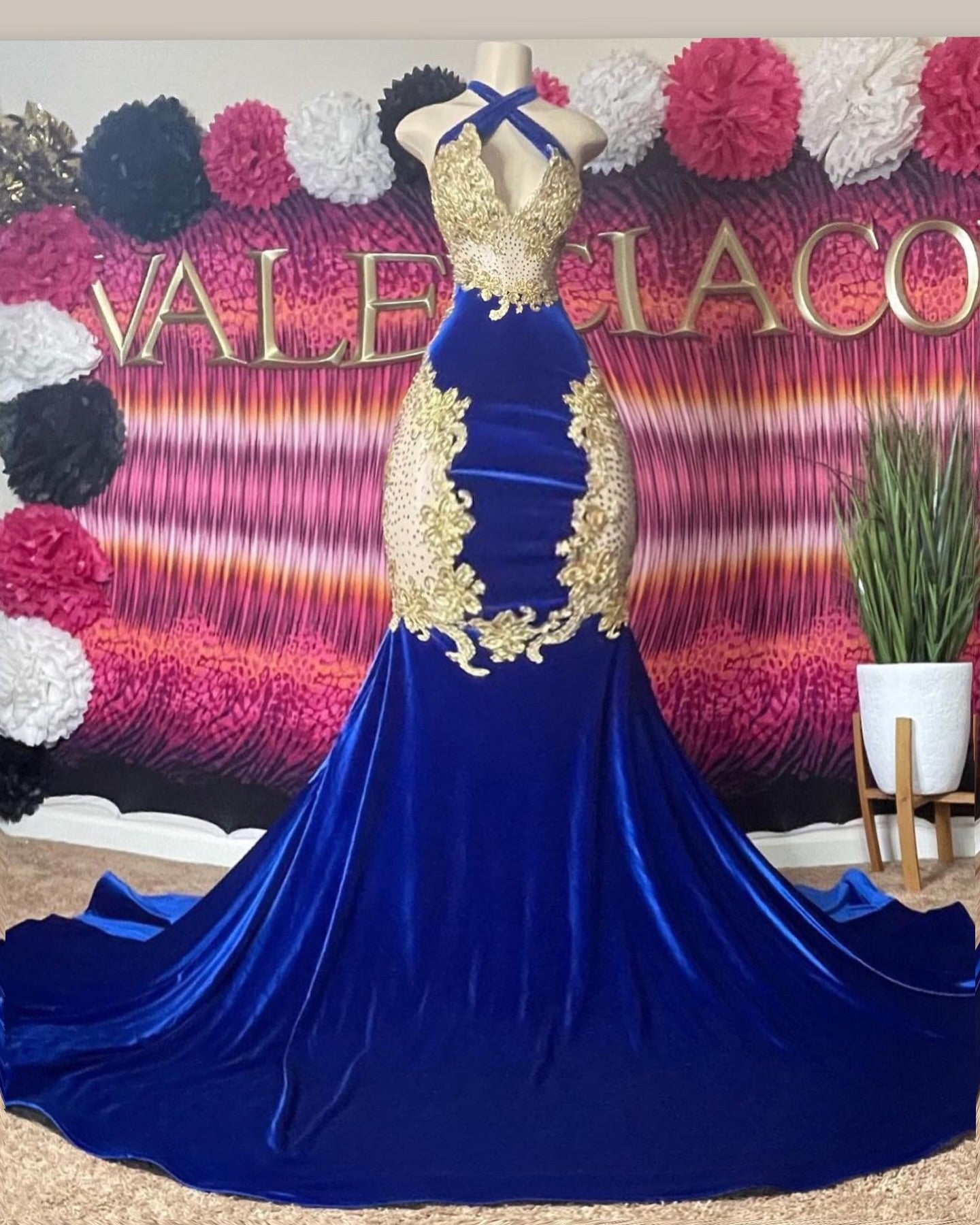 “Goldie” - VALENCIA COUTURE LLC (SEO) Gown Designer