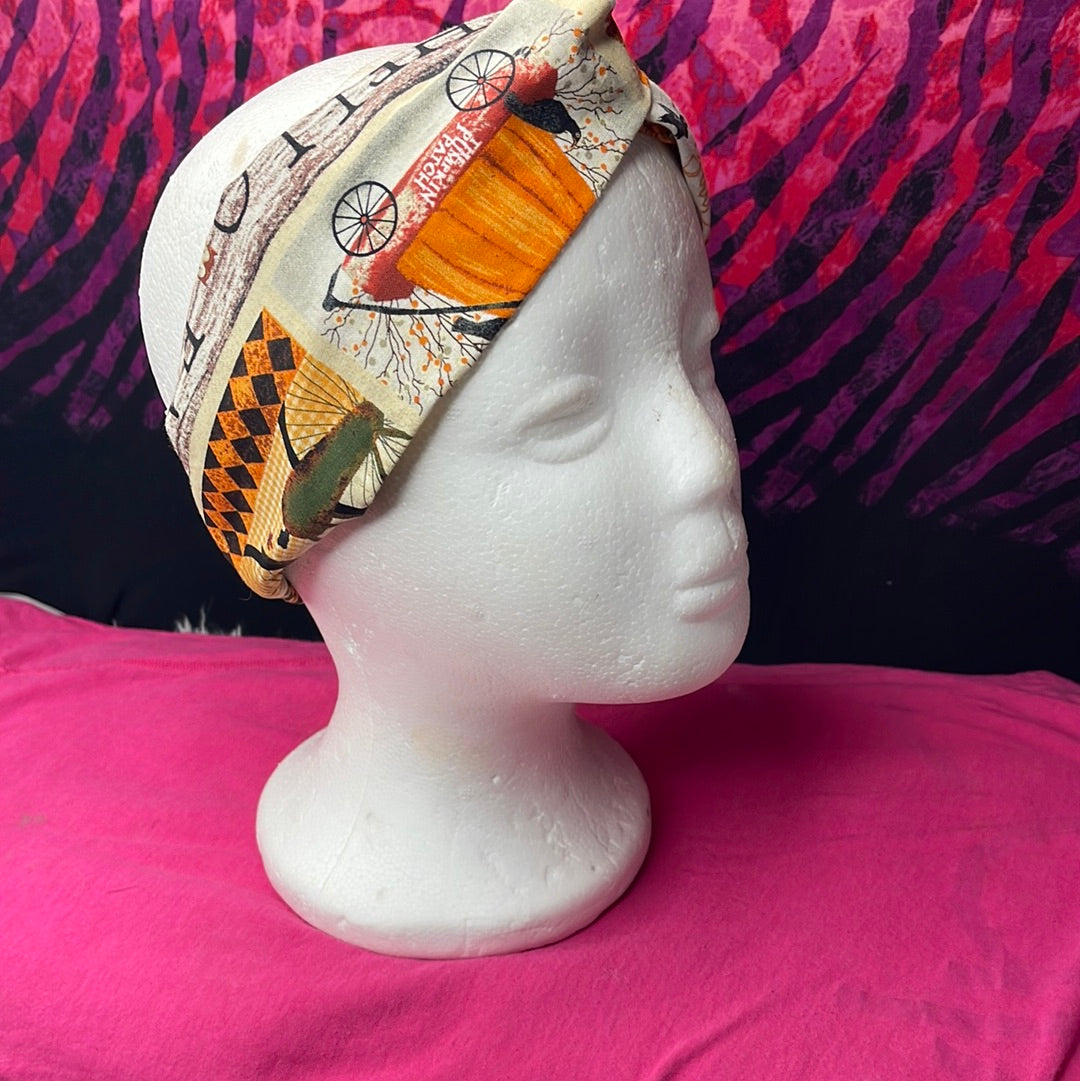 “”Fall Turban Twist - VALENCIA COUTURE LLC (SEO) Gown Designer