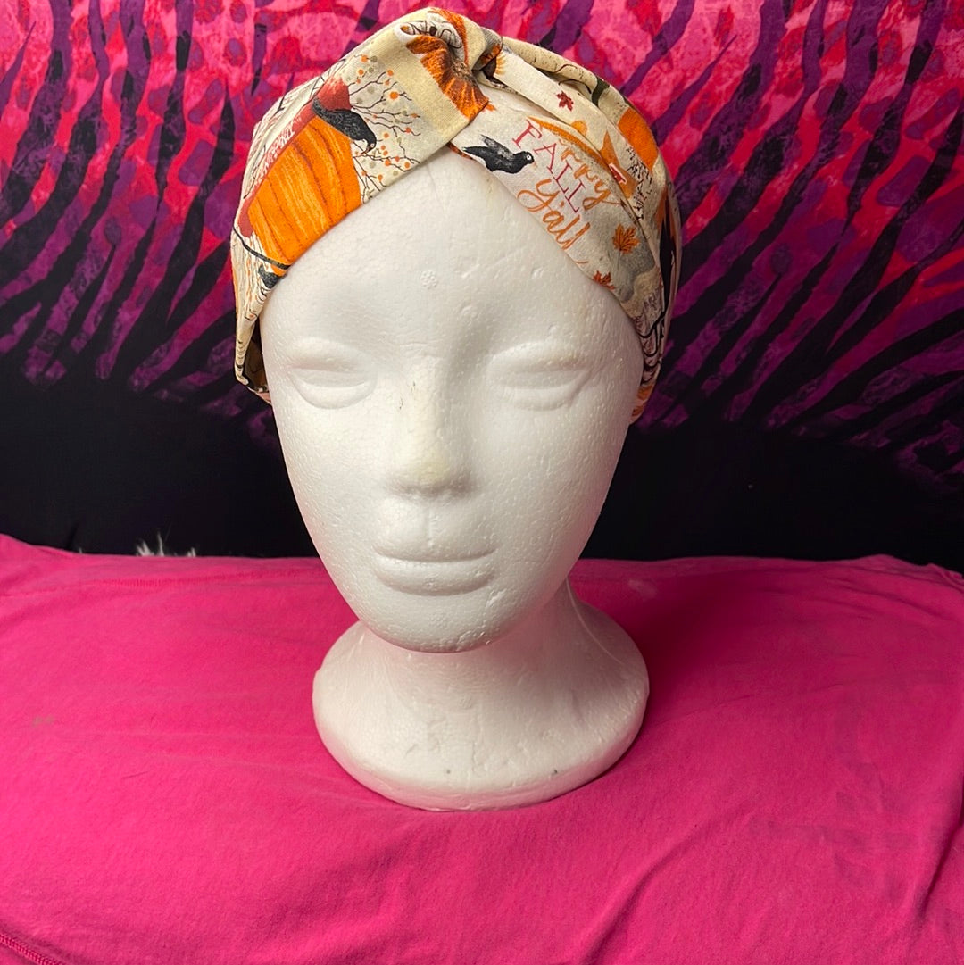 “”Fall Turban Twist - VALENCIA COUTURE LLC (SEO) Gown Designer