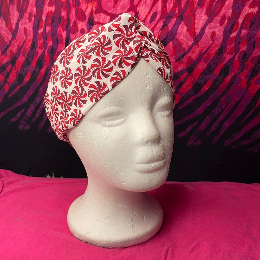 Peppermint Knotted Turban Twist - VALENCIA COUTURE LLC  (SEO) Gown Designer