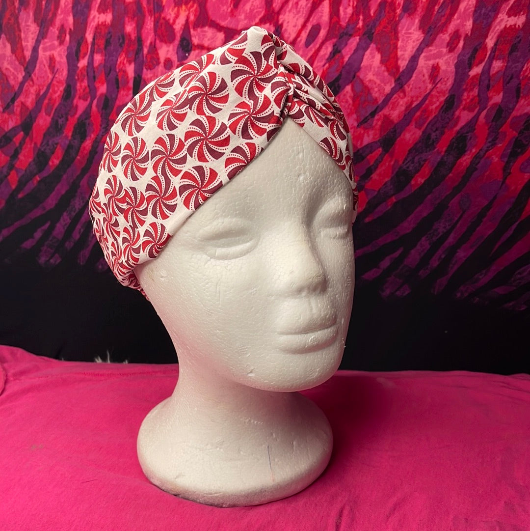 Peppermint Knotted Turban Twist - VALENCIA COUTURE LLC (SEO) Gown Designer