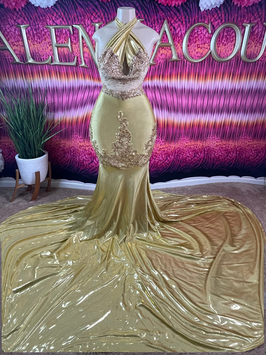 “METALLIC DREAMS” (BRIDAL STYLE) - VALENCIA COUTURE LLC (SEO) Gown Designer