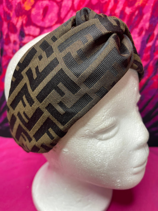 Designer Knotted Turban Twist
