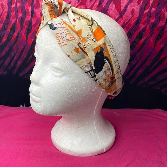 “”Fall Turban Twist - VALENCIA COUTURE LLC (SEO) Gown Designer