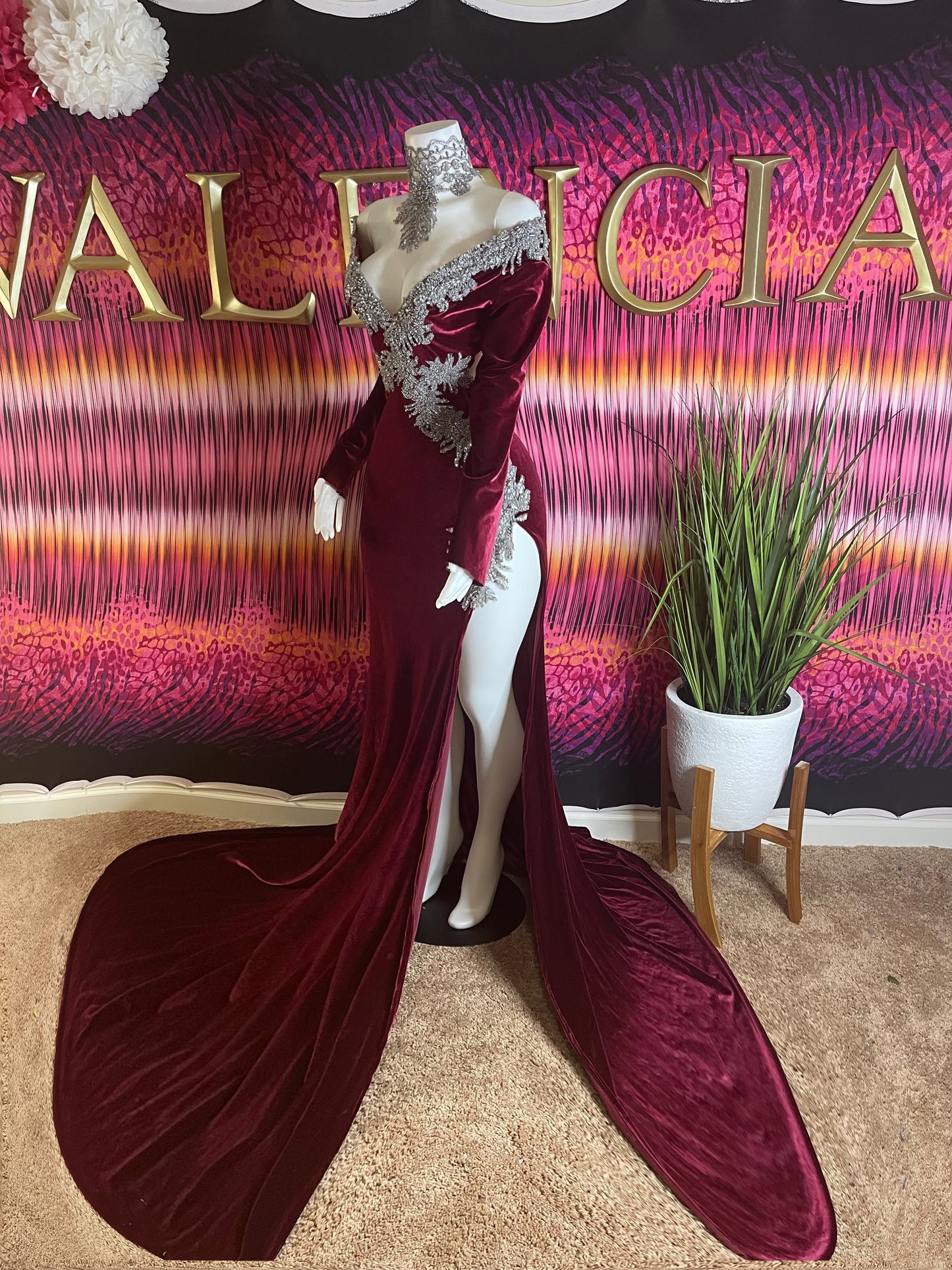 “DIAMOND” - VALENCIA COUTURE LLC  (SEO) Gown Designer