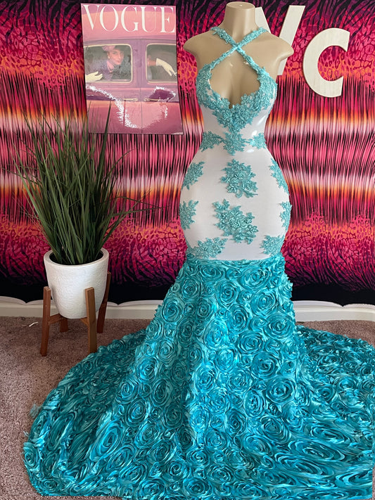 “SUMMER BREEZE” - VALENCIA COUTURE LLC (SEO) Gown Designer