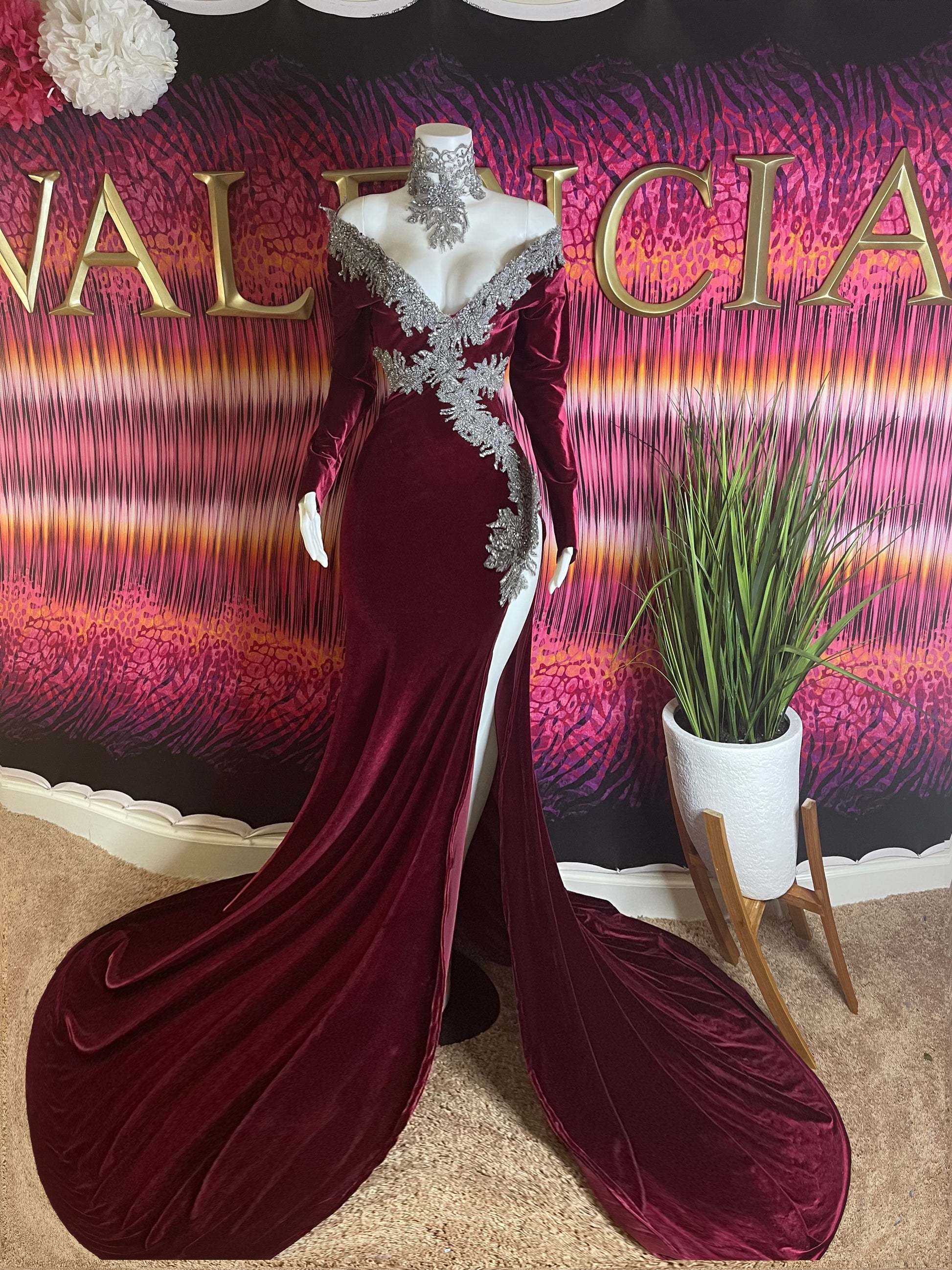 “DIAMOND” - VALENCIA COUTURE LLC  (SEO) Gown Designer